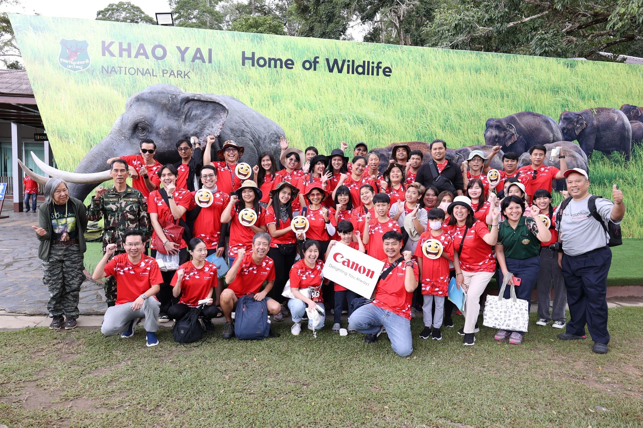 แคนนอน สานต่อกิจกรรม “Canon Volunteer ครั้งที่ 39: Go For Green” ผนึกกำลังพิทักษ์ผืนป่าอุทยานแห่งชาติเขาใหญ่ ร่วมฟื้นฟูระบบนิเวศให้สมบูรณ์