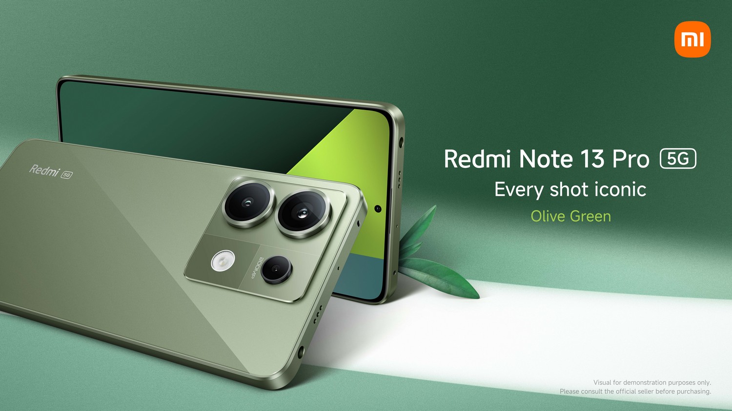 Redmi Note 13 Pro 5G ให้คุณโดดเด่นไปกับสีใหม่ ‘Olive Green’ วางจำหน่ายอย่างเป็นทางการในประเทศไทยแล้วในราคาเพียง 12,990 บาท!