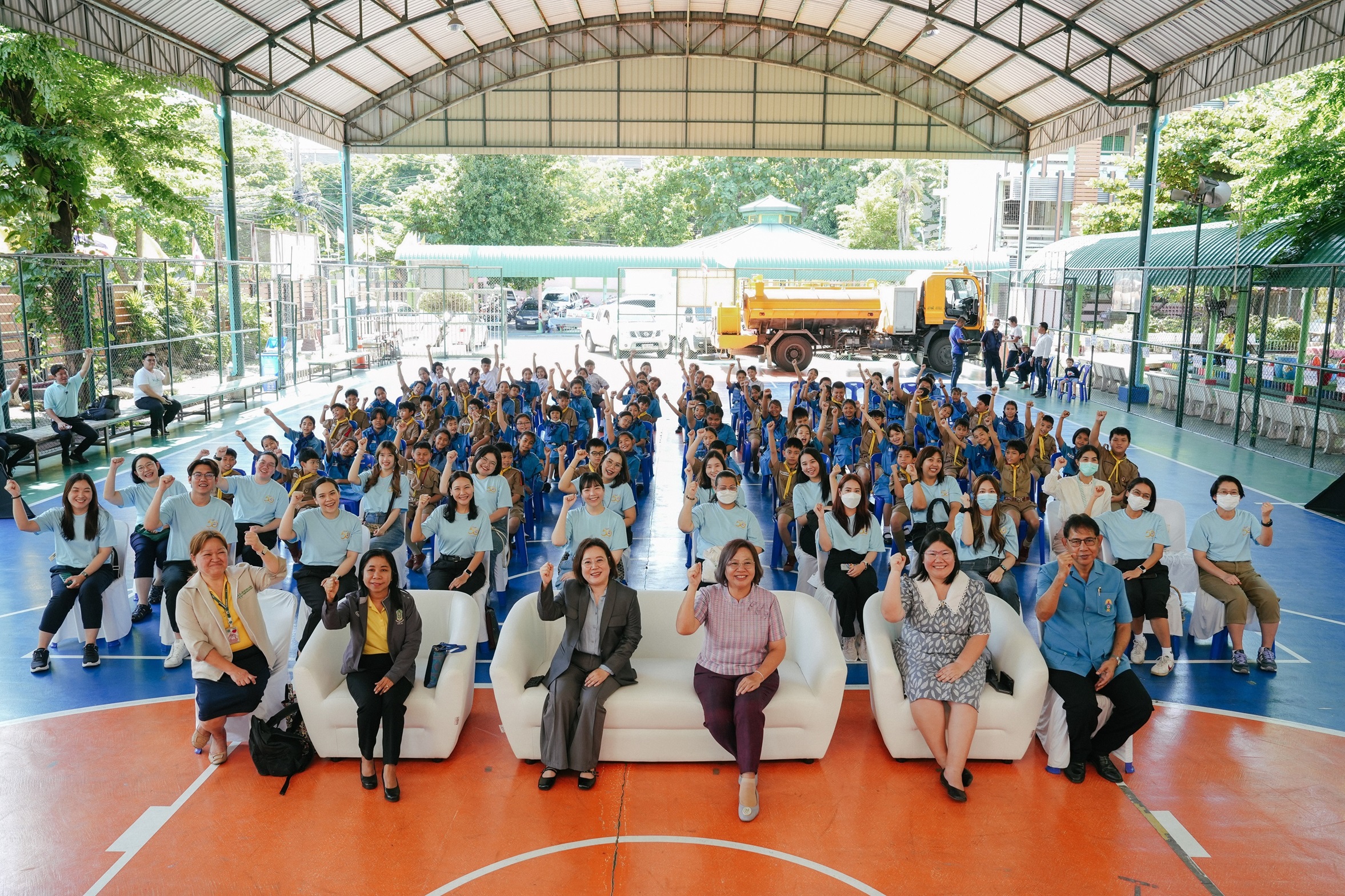 คาโอจับมือกรุงเทพมหานคร ปลุกพลังความสะอาด  สานต่อโครงการ "เสริมสร้างความสะอาด มีอนามัย ห่างไกลโรคติดต่อในโรงเรียน" ปีที่ 2  ยกระดับสุขอนามัยโรงเรียนในกรุงเทพฯ